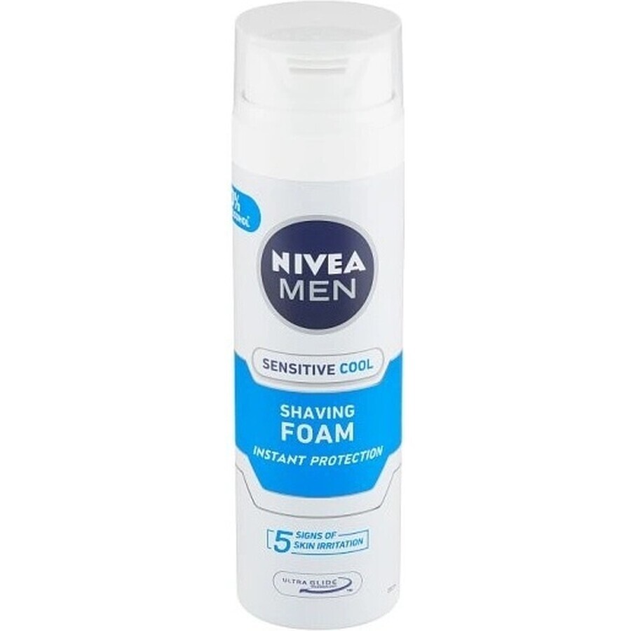 NIVEA MEN Sensitive Cooling 1×200 ml schiuma da barba