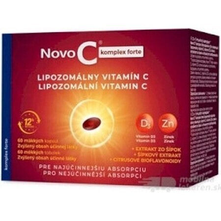 Novo C complex forte VITAMINA C LIPOSOMICA 1×60 tbl