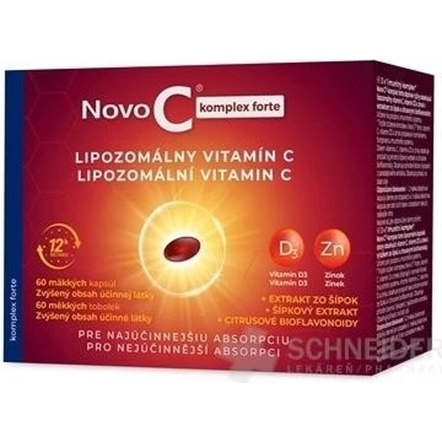 Novo C complex forte VITAMINA C LIPOSOMICA 1×60 tbl