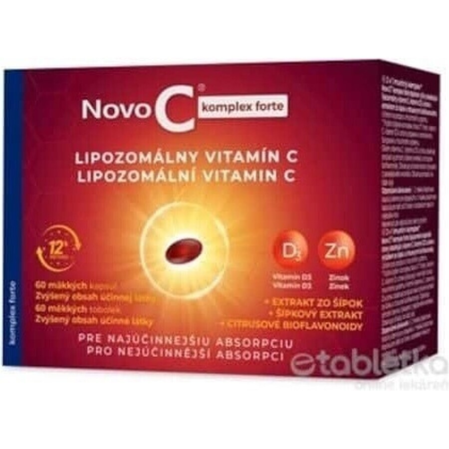 Novo C complex forte VITAMINA C LIPOSOMICA 1×60 tbl