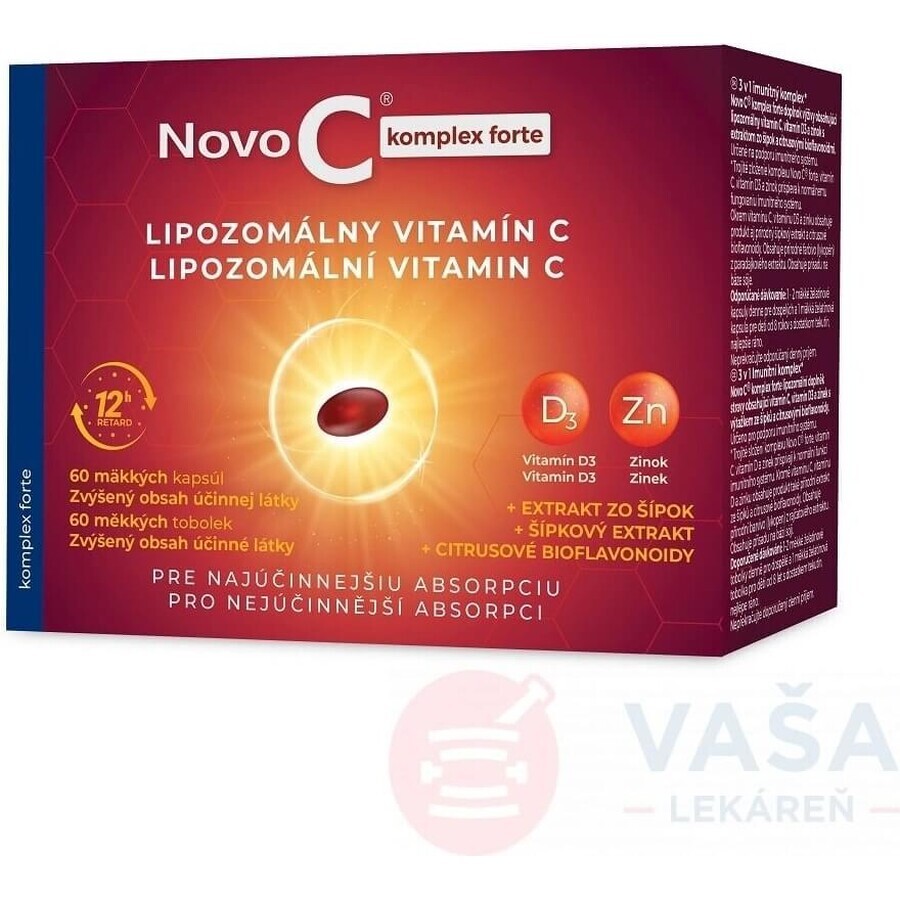 Novo C complex forte VITAMINA C LIPOSOMICA 1×60 tbl