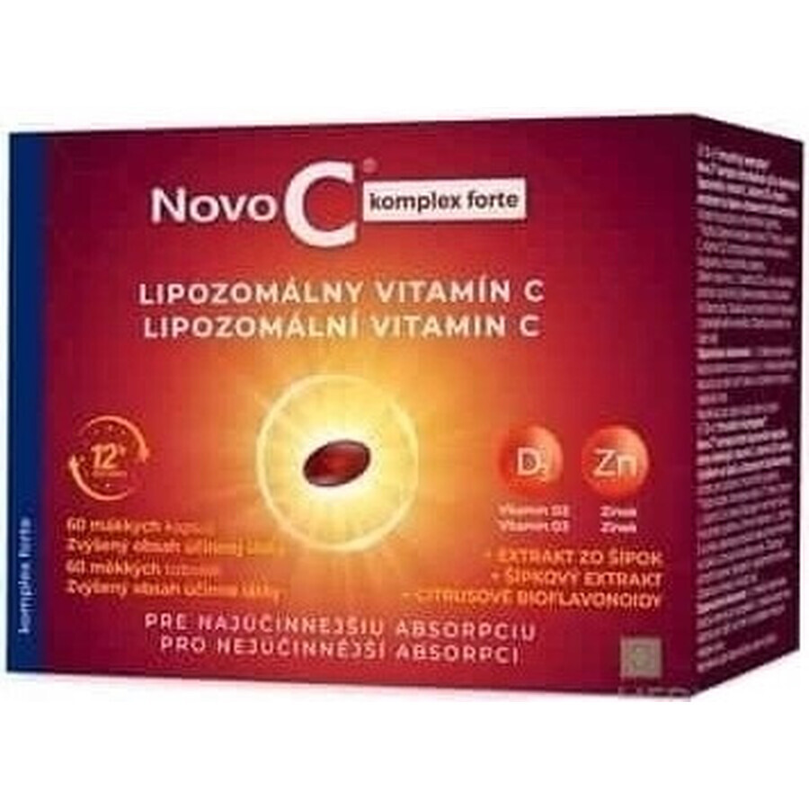 Novo C complex forte VITAMINA C LIPOSOMICA 1×60 tbl