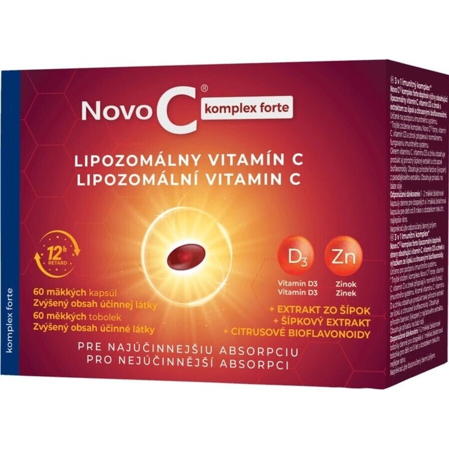 Novo C complex forte VITAMINA C LIPOSOMICA 1×60 tbl