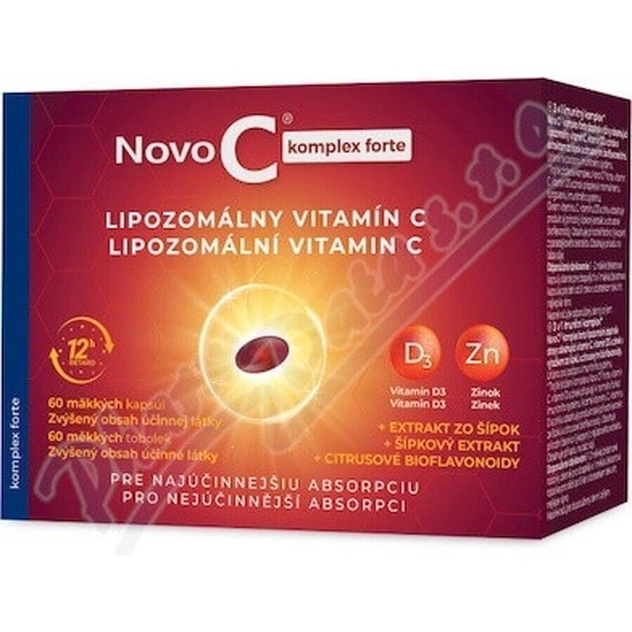 Novo C complex forte VITAMINA C LIPOSOMICA 1×60 tbl