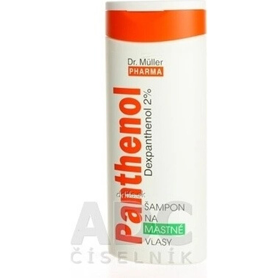 Dr. Müller PANTHENOL SHAMPOO Per capelli grassi 1×250 ml, shampoo