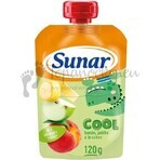 Sunar COOL Fruit Pesca, Banana, Mela 1×120 g, Pesca, Banana, Mela, 12m+