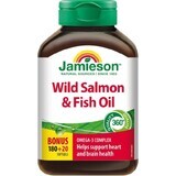 Jamieson WILD SALMON OIL 180+20CPS 1×200 cps, 180+20 cps free