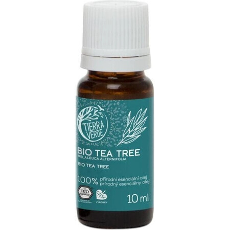 Tierra Verde Tea Tree Olio Essenziale Biologico 30ml 1×1 pz, olio