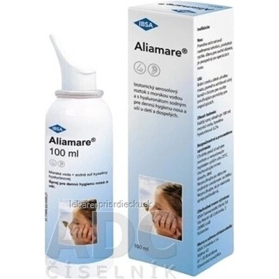 ALIAMARE 1×100 ml, isotonic aerosol solution