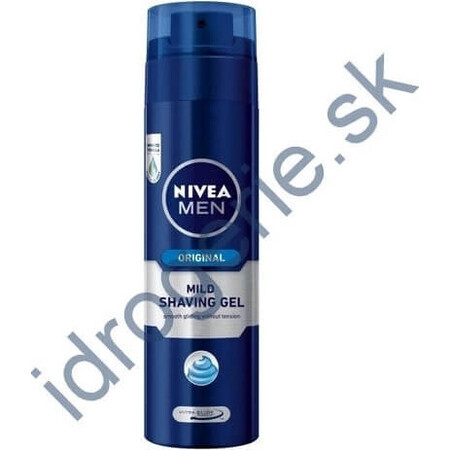 NIVEA MEN Gel de Afeitado Original 1×200 ml, gel