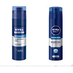 NIVEA MEN Gel de Afeitado Original 1×200 ml, gel