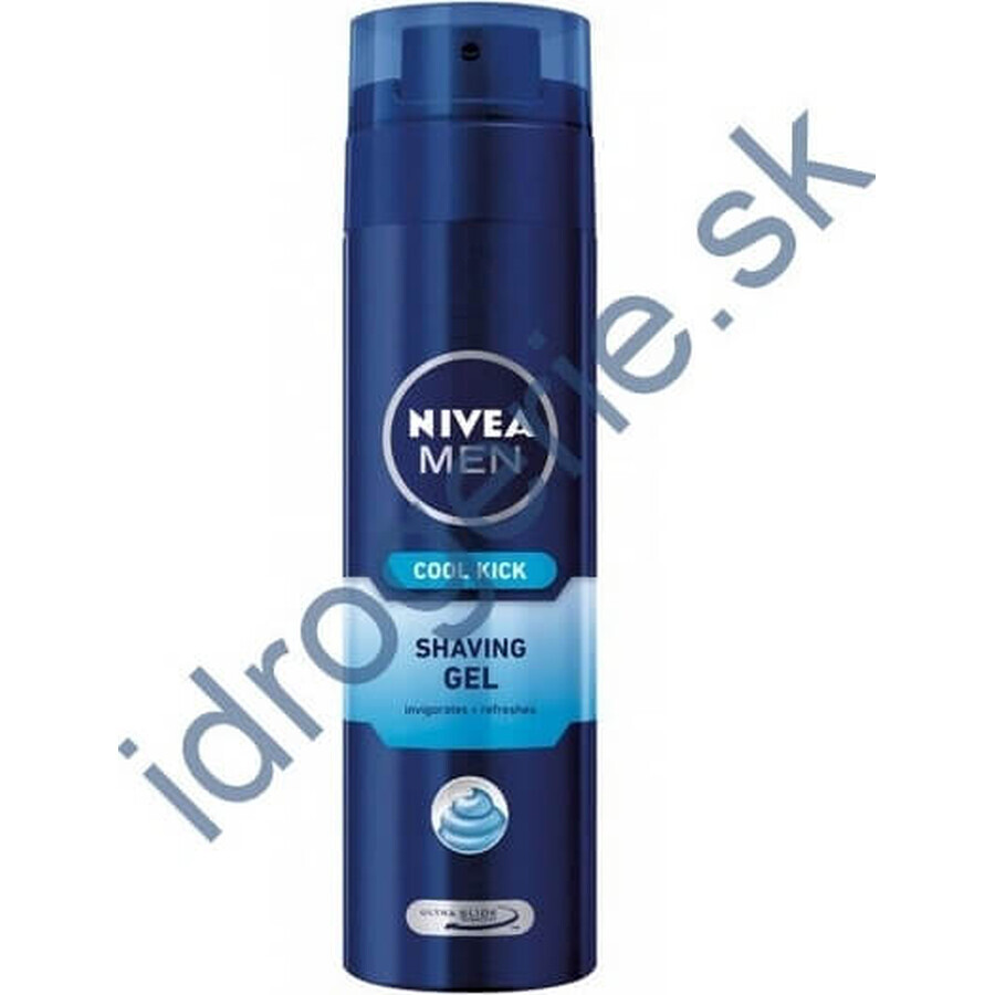 NIVEA MEN Gel de Afeitado Original 1×200 ml, gel