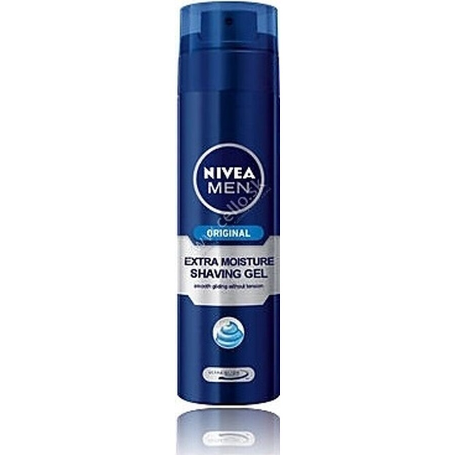 NIVEA MEN Gel de Afeitado Original 1×200 ml, gel