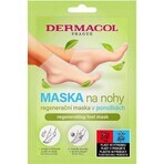 Dermacol Mascarilla regeneradora para pies en calcetines 1×1 ud, mascarilla para pies