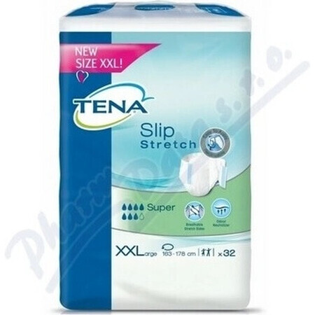 TENA Bariatric Briefs XXL 1×32 pcs, slip avec couche