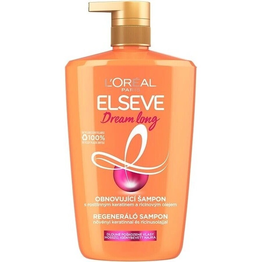 L'Oréal Paris Elseve Elseve Dream Long Shampooing, 1000 ml 1000 ml, shampooing