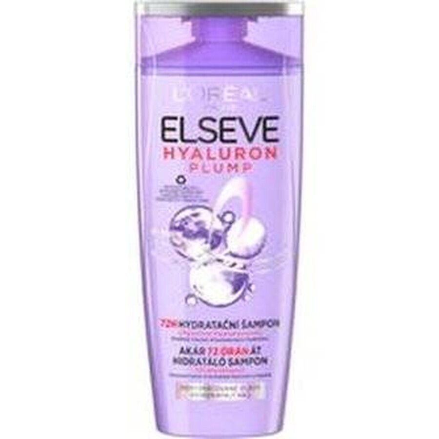 L'Oréal Paris L'Oréal Paris Elseve Elseve Hyaluron Plump 72H shampooing hydratant à l'acide hyaluronique 1×250 ml, shampooing hydratant