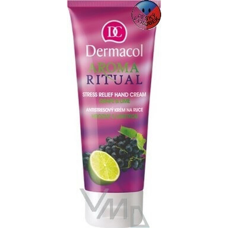 DERMACOL AROMA RITUAL Handcreme Schwarze Kirsche 1×100 ml, Handcreme