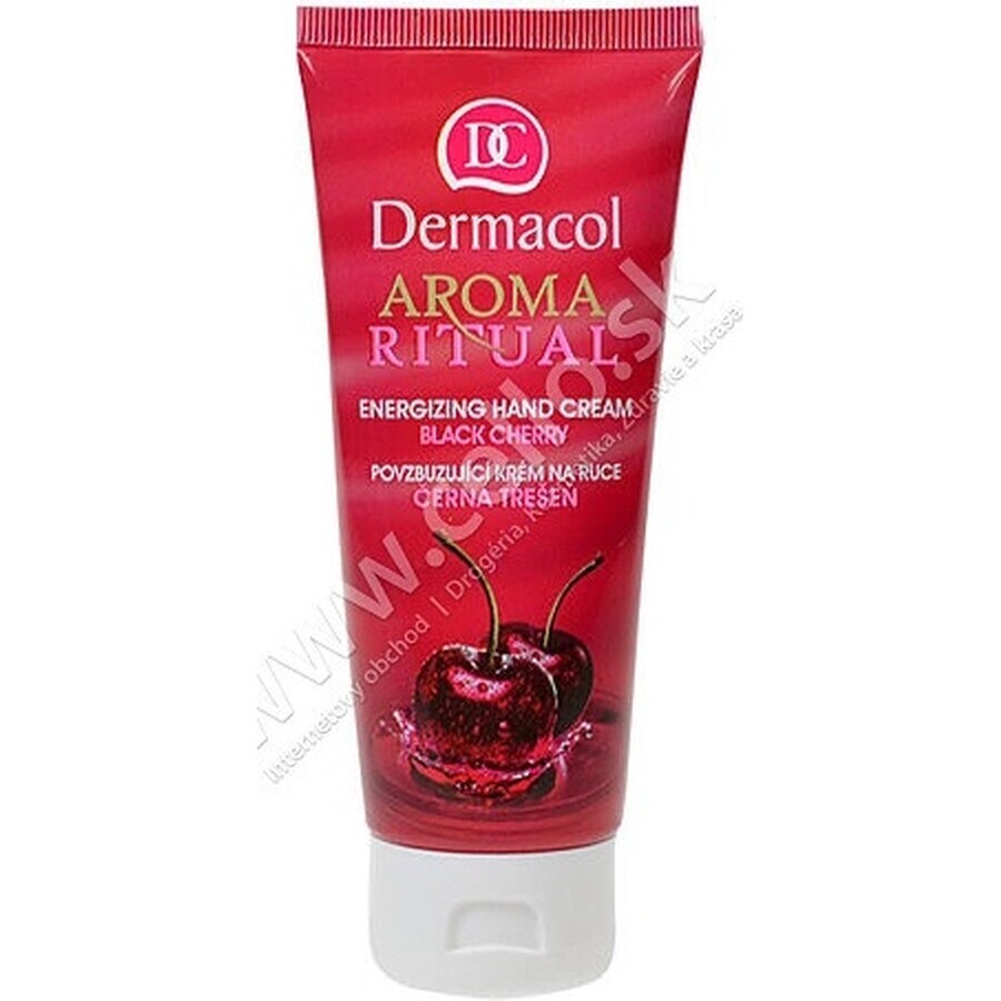 DERMACOL AROMA RITUAL Handcreme Schwarze Kirsche 1×100 ml, Handcreme