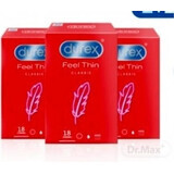 DUREX Feel Thin Extra Lubricated confezione 1×54 pezzi, preservativi