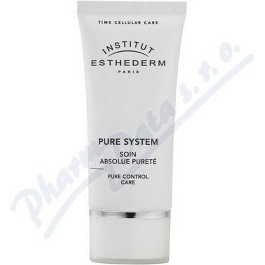 Institut Esthederm Pure Control Care Cream 50 ml 1×50 ml, cremă pentru ten gras