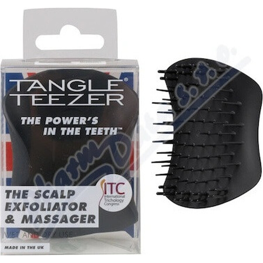 Tangle Teezer® Hoofdhuidborstel zwart 1x1 st, haarborstel