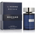 Rochas L Homme Edt 100ml 1×100 ml, Eau de toilette