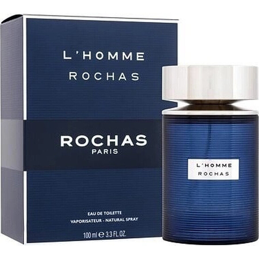 Rochas L Homme Edt 100ml 1×100 ml, Eau de toilette