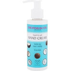 Dermacol Cremă de mâini și unghii Coconut 1×150 ml, cremă de mâini