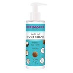 Dermacol Cremă de mâini și unghii Coconut 1×150 ml, cremă de mâini