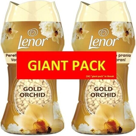 Lenor Beads 2 x 140g Golden Orchid 1×140 g, perles de lavage parfumées