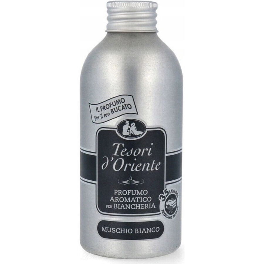 TESORI D-ORIENTE Profumo concentrato per bucato Muchio Bianco 250ml 1×250 ml, Balsamo per tessuti