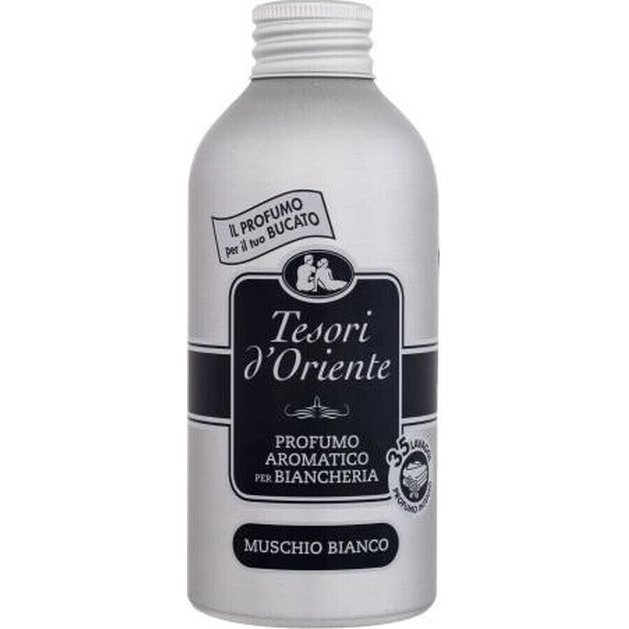 TESORI D-ORIENTE Profumo concentrato per bucato Muchio Bianco 250ml 1×250 ml, Balsamo per tessuti