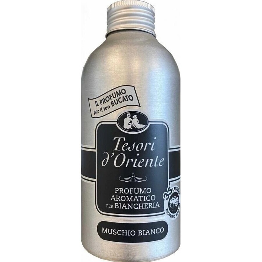 TESORI D-ORIENTE Profumo concentrato per bucato Muchio Bianco 250ml 1×250 ml, Balsamo per tessuti