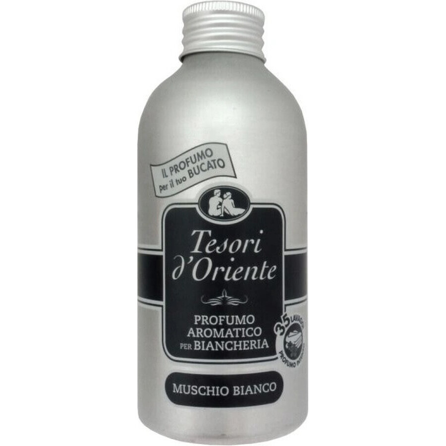 TESORI D-ORIENTE Profumo concentrato per bucato Muchio Bianco 250ml 1×250 ml, Balsamo per tessuti