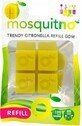 MosquitNo Ricarica all&#39;aroma di citronella GOM 1&#215;1 set, ricarica con effetto repellente