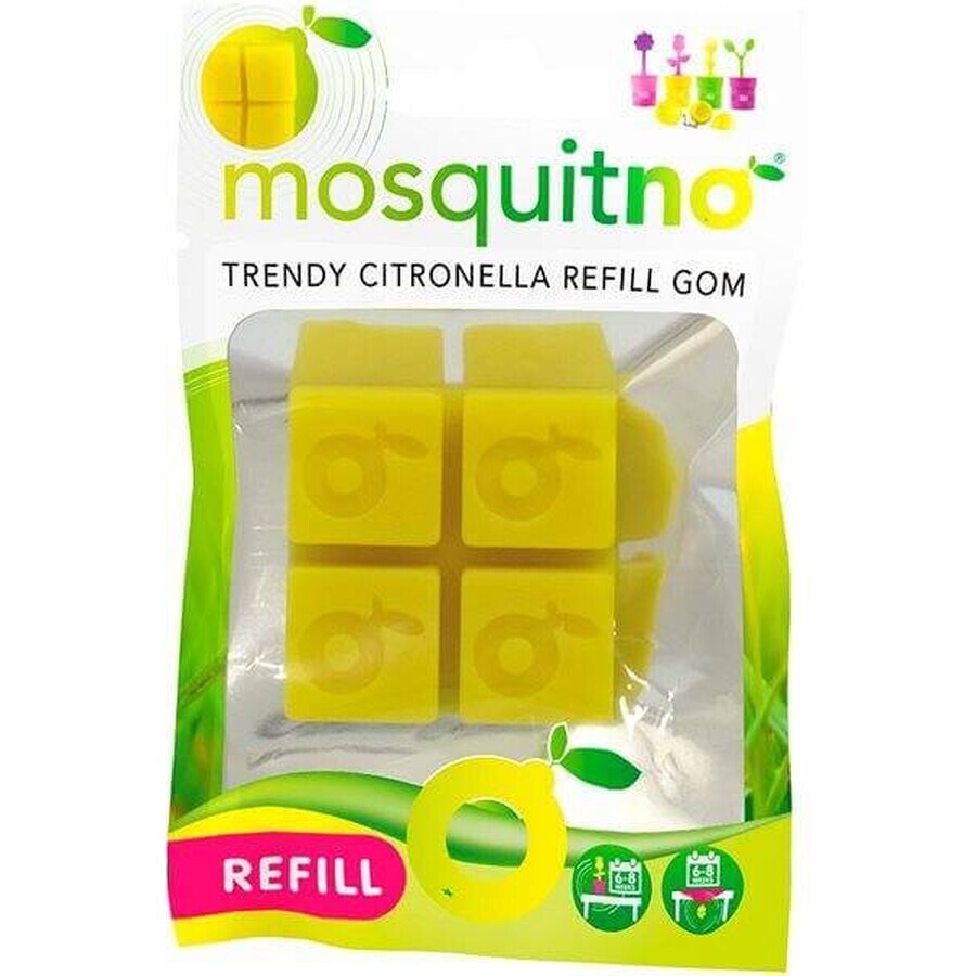 MosquitNo Ricarica all'aroma di citronella GOM 1×1 set, ricarica con effetto repellente