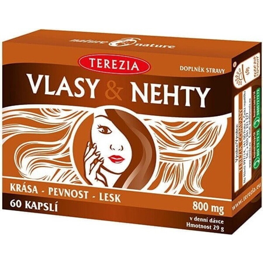 TEREZIA HAIR & NECHTY 1×60 cps, integratore alimentare