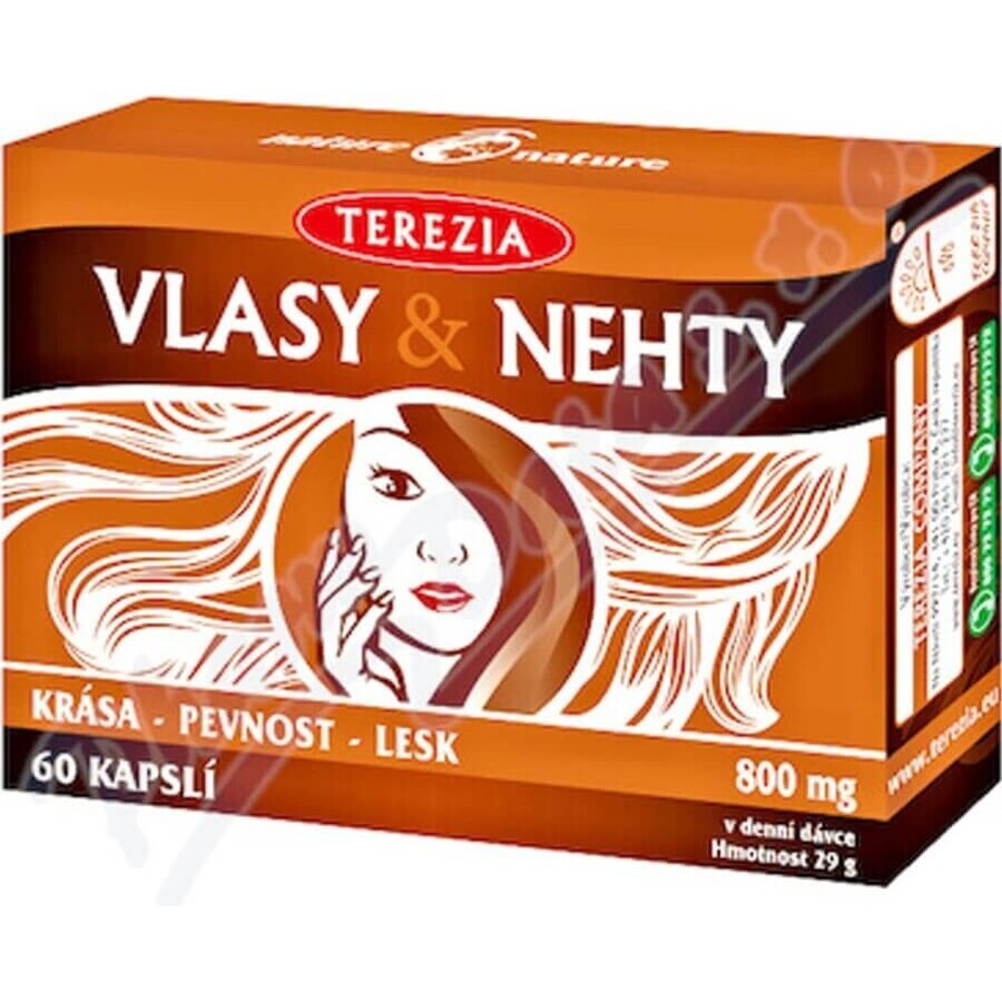 TEREZIA HAIR & NECHTY 1×60 cps, integratore alimentare