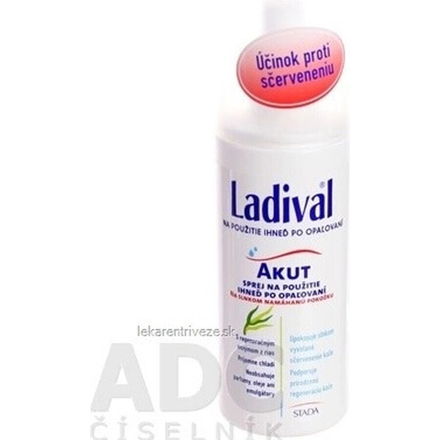 LADIVAL Akut spray 1×150 ml, spray doposole