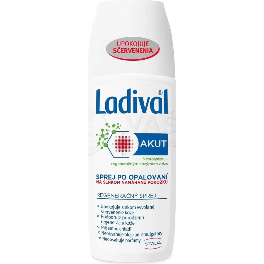 LADIVAL Akut spray 1×150 ml, spray doposole