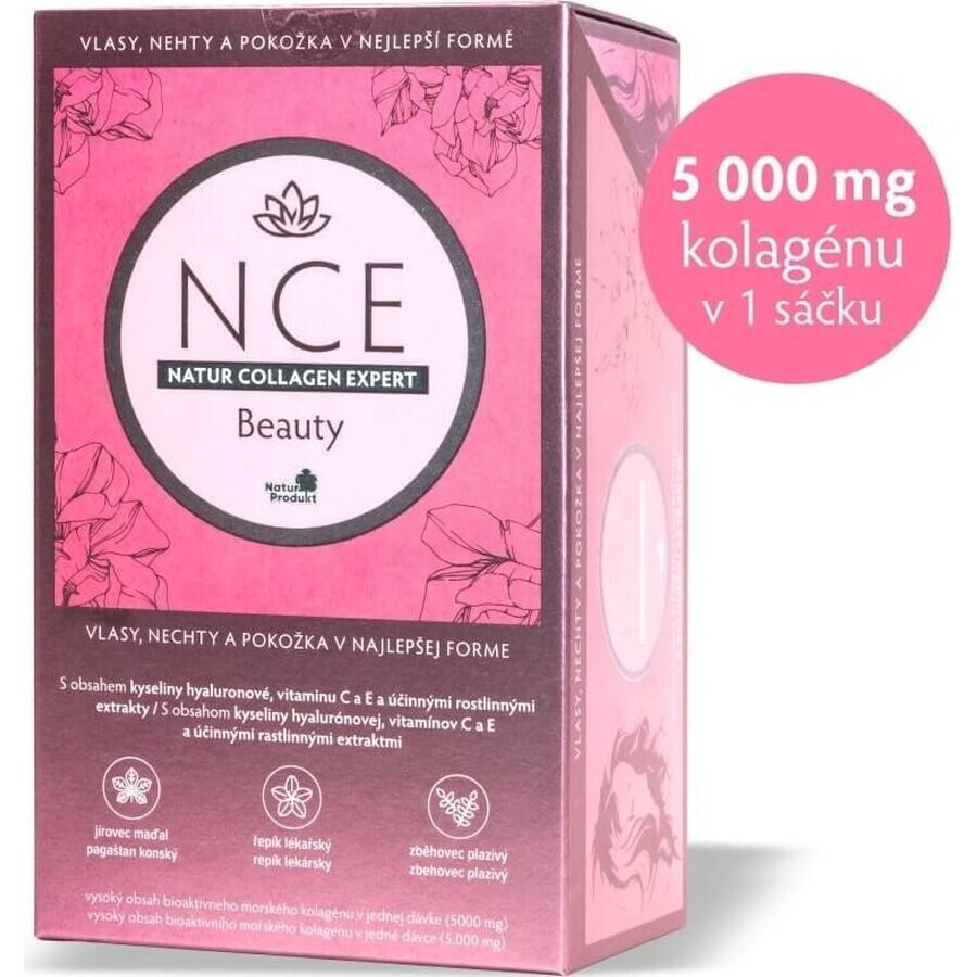 Natur Collagen Expert Beauty 1×30 buc, colagen marin