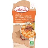 Babybio Menu Parsnip, pumpkin, corn and duck 2x200g