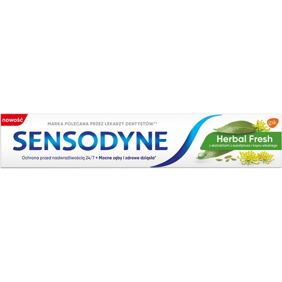 SENSODYNE Herbal Fresh 1×75 ml toothpaste