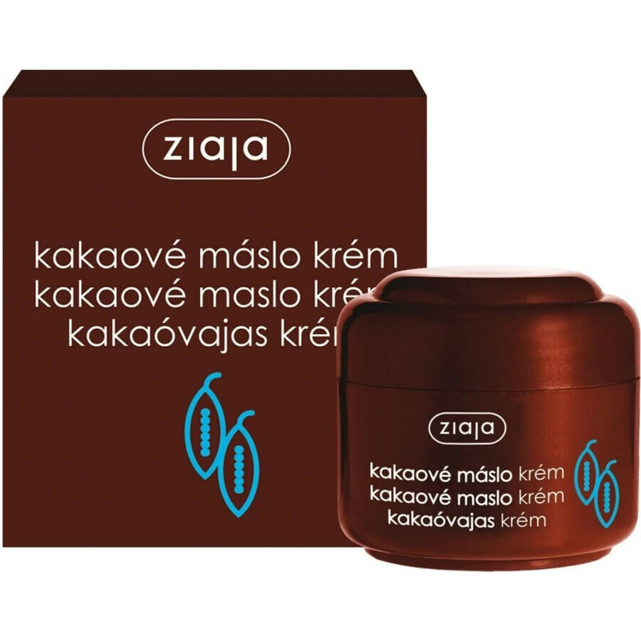 Ziaja - crema nutriente per la pelle con burro di cacao 1×50 ml, crema per la pelle