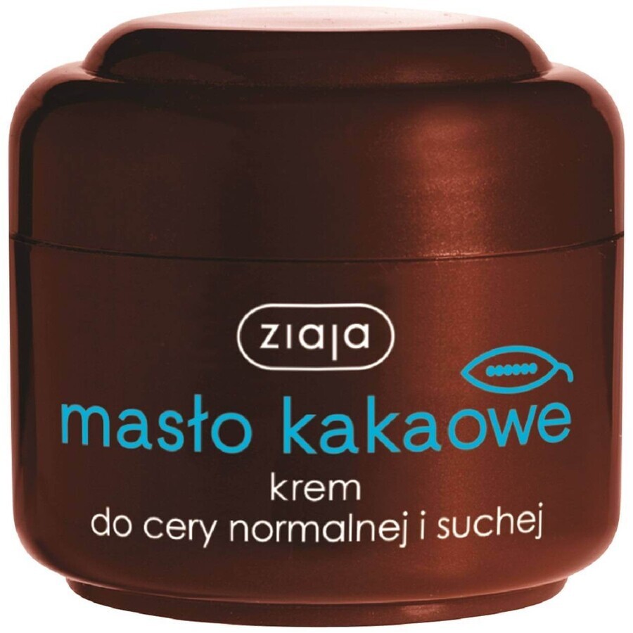 Ziaja - crema nutriente per la pelle con burro di cacao 1×50 ml, crema per la pelle