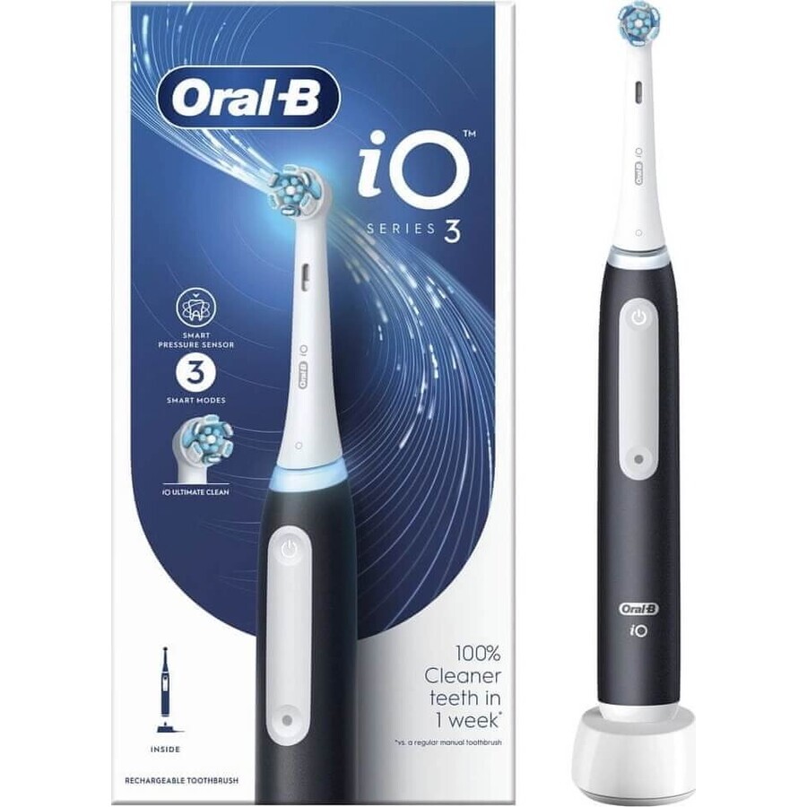 Oral B Oral B EK iO Serie 3 Nero 1×1pz, spazzolino elettrico