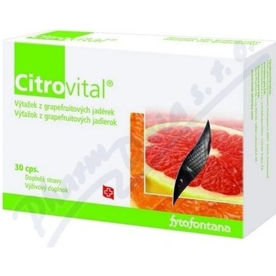 CITROVITAL CITROVITAL CÁPSULAS 1×30 cps, complemento alimenticio