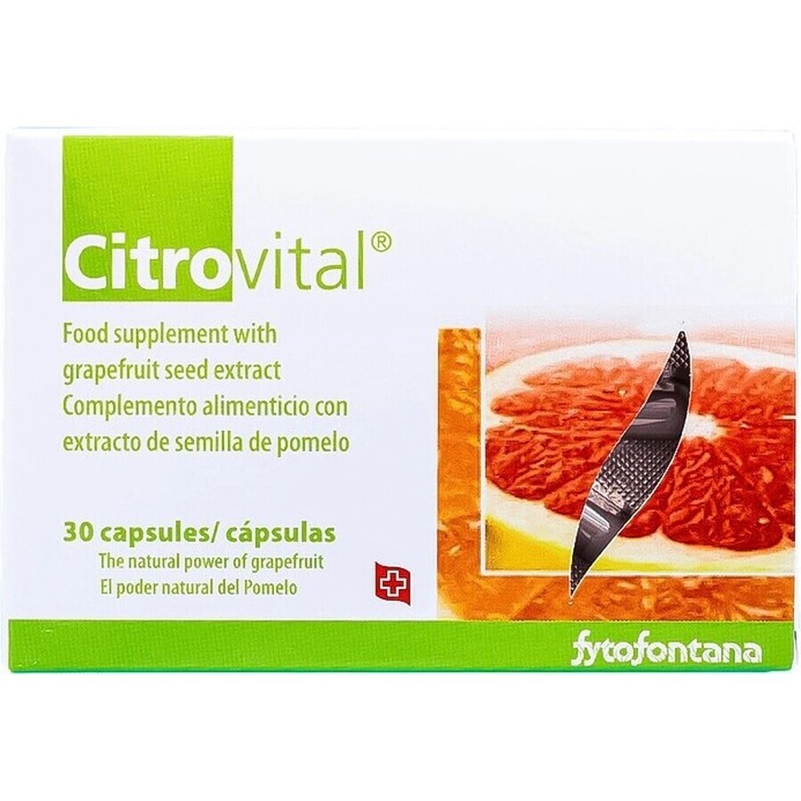 CITROVITAL CITROVITAL CÁPSULAS 1×30 cps, complemento alimenticio