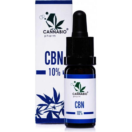 CANNABIOpharm CBN 10% 1×10 ml, CBN-olie